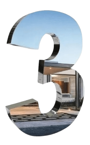 Número Residencial 20cm Aço Inox 430 Espelhado - Foto 1