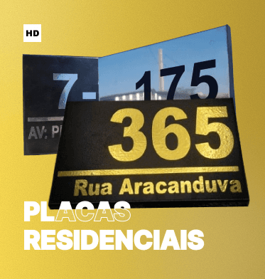Placas Residenciais